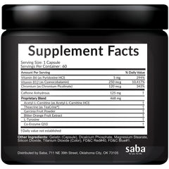 Saba Skinny 5000 box highlights USA-made production.