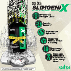 Saba SlimGenix lab-tested formula with trusted quality controls
