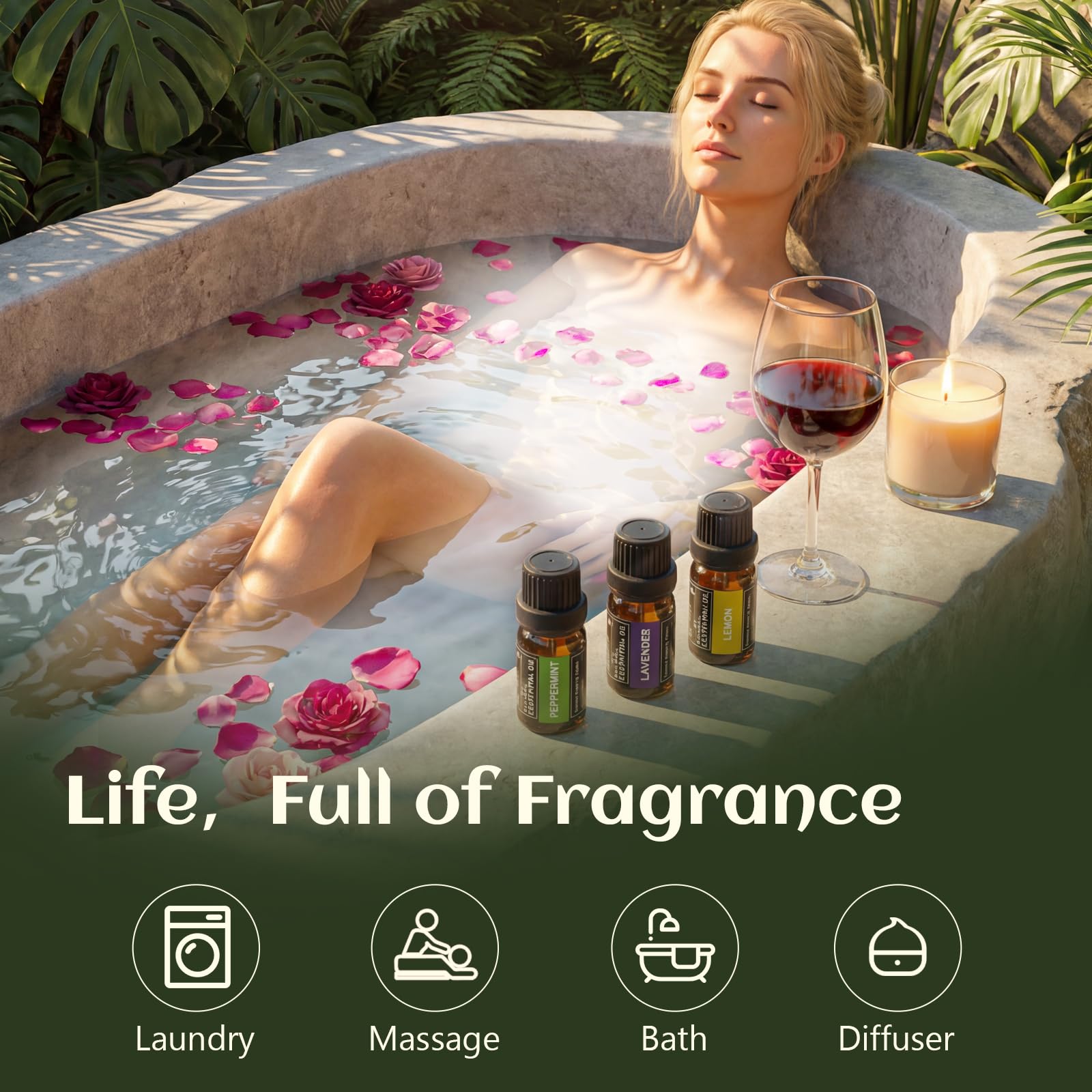 SACATR amber glass cap keeps oils fresh from first use to last.