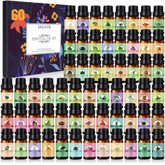 SACATR essential oil set with 60 bottles in a box for aroma diffusion