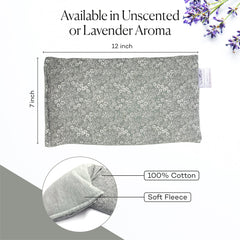 SacksyThyme unscented flaxseed texture feels soft and comforting.