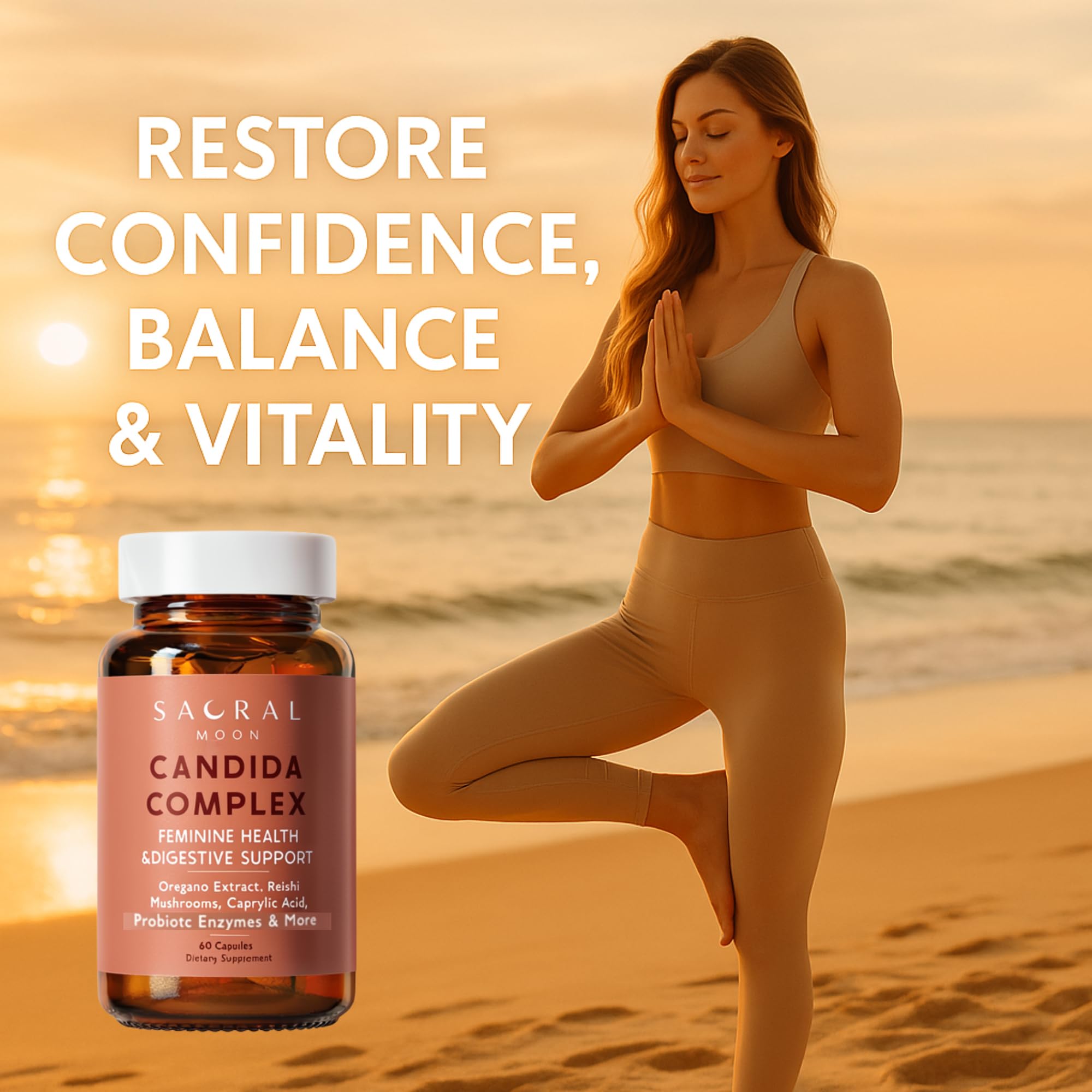 SACRALMOON reishi mushroom illustrating immune-friendly adaptogen benefits.