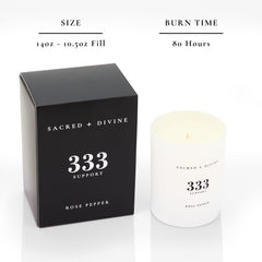 Close-up of wax blend showing tuberose-tonka richness