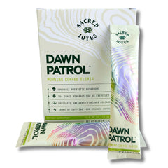 Sacred Lotus Dawn Patrol sticks box for a quick travel-friendly morning ritual.