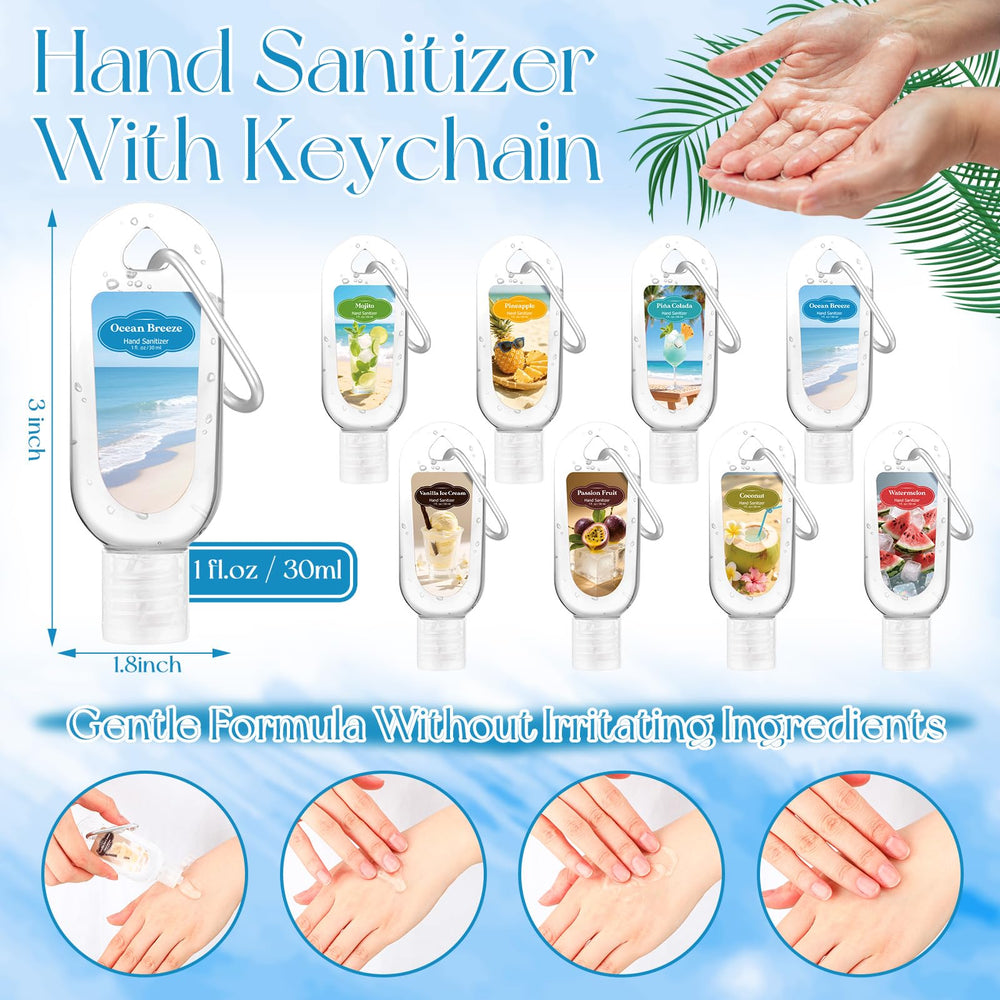 Sacubee mojito 1oz bottle with keychain for on-the-go freshness.