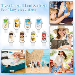 Sacubee sea breeze 1oz bottle ideal for travel and quick disinfection.