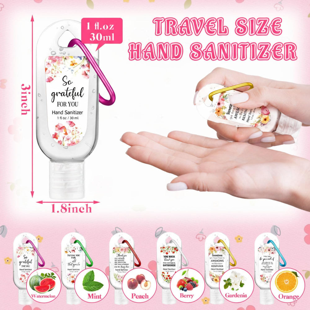 Sacubee mint hand sanitizer keychain ideal travel companion