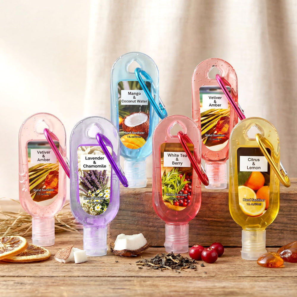 Sacubee citrus lemon scented mini bottle offering portable cleansing