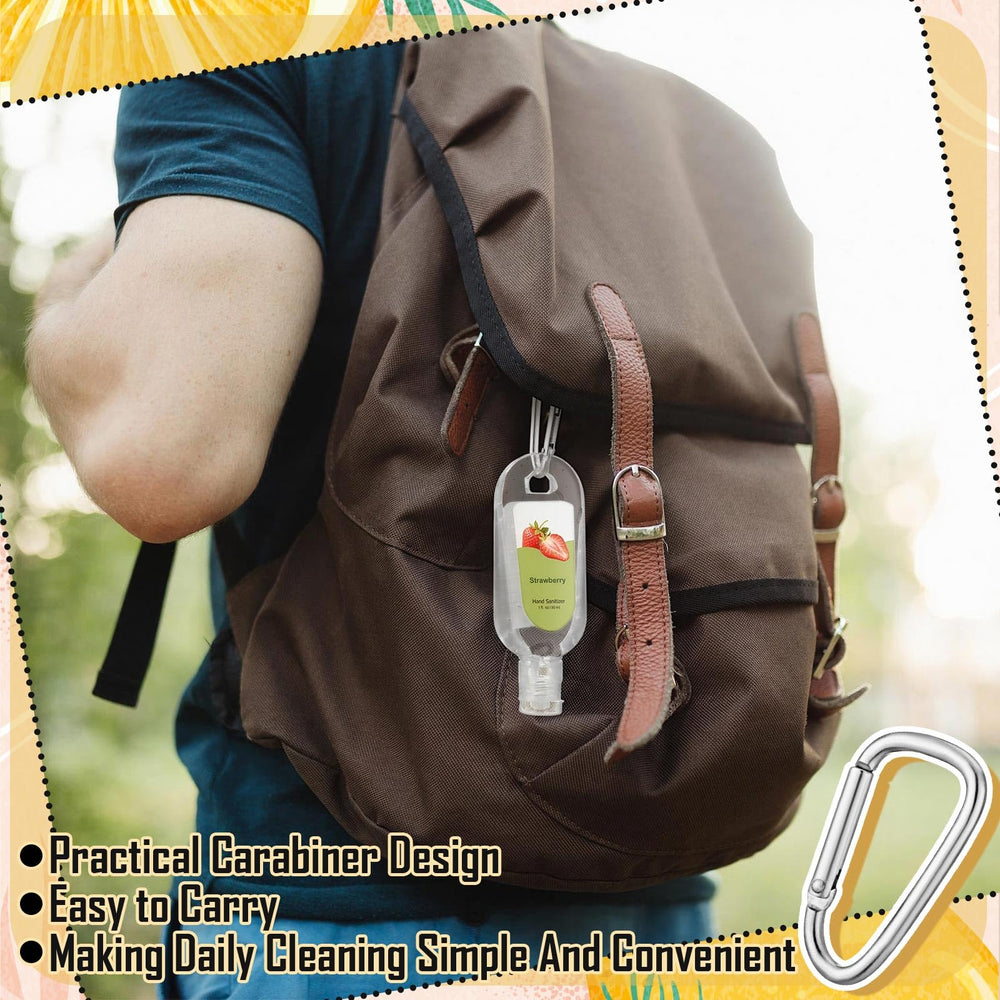 Sacubee multicolor keychain hand sanitizers offer portable cleanliness.