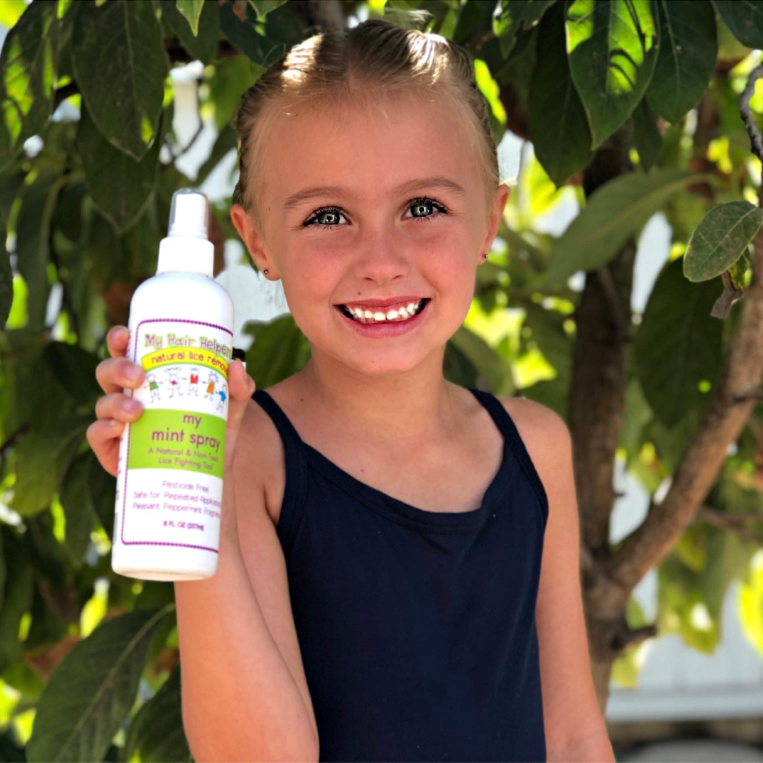 Safe-for-kids natural formula emphasizes gentle daily application.