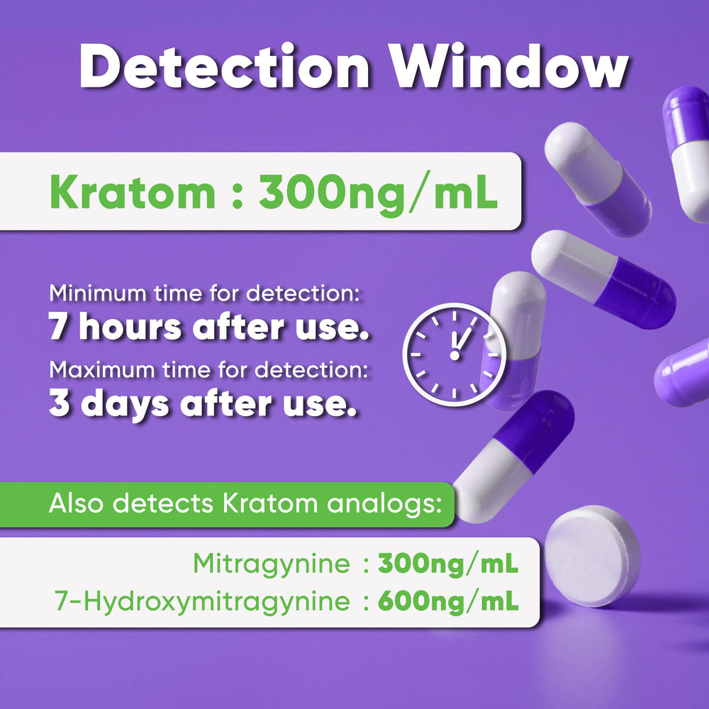 Safe Life Kratom Dip Card back view with usage instructions