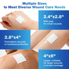 SafeFight latex-free hypoallergenic adhesive reduces irritation for sensitive skin.