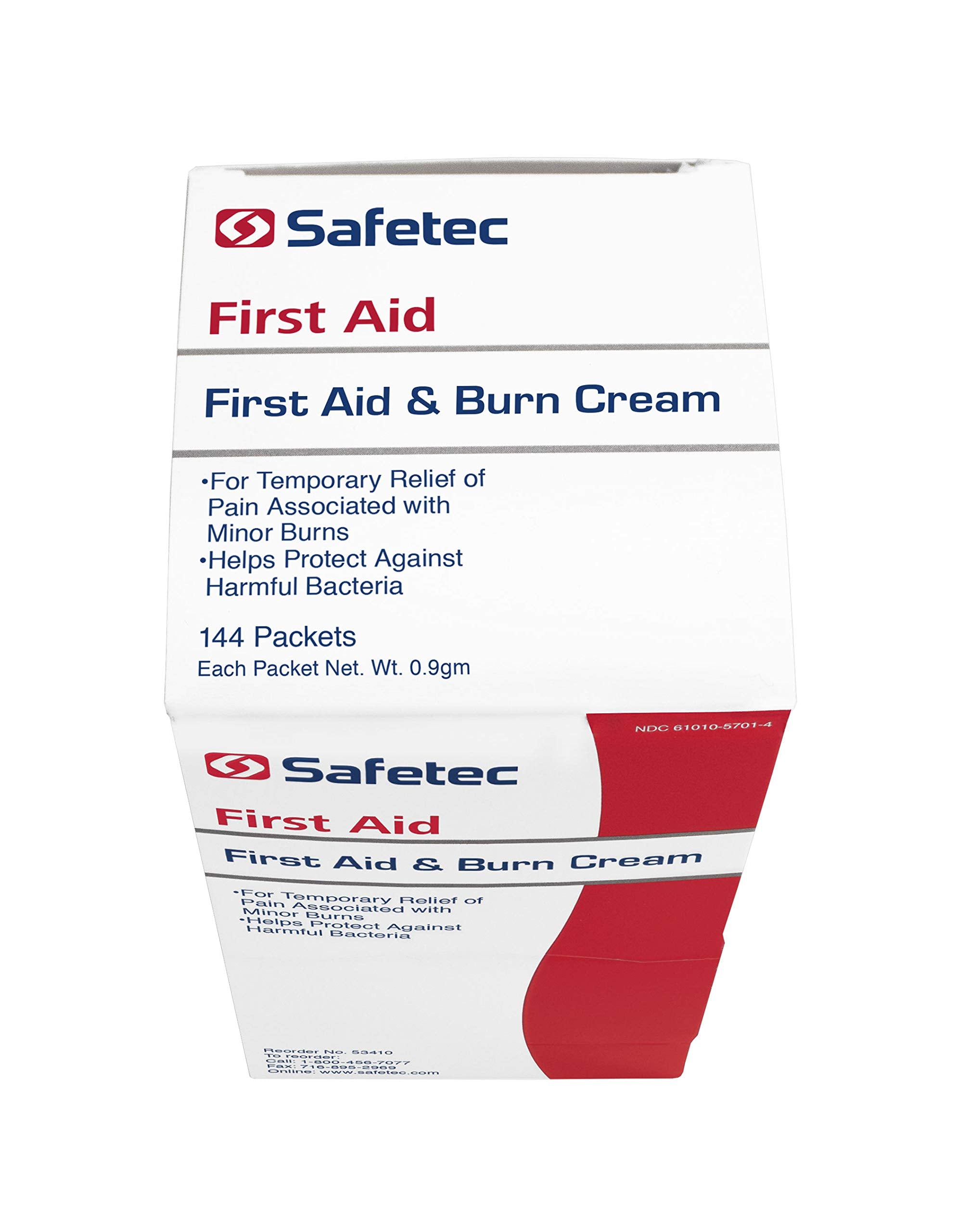 Safetec instruction card with usage guidance for safe application.