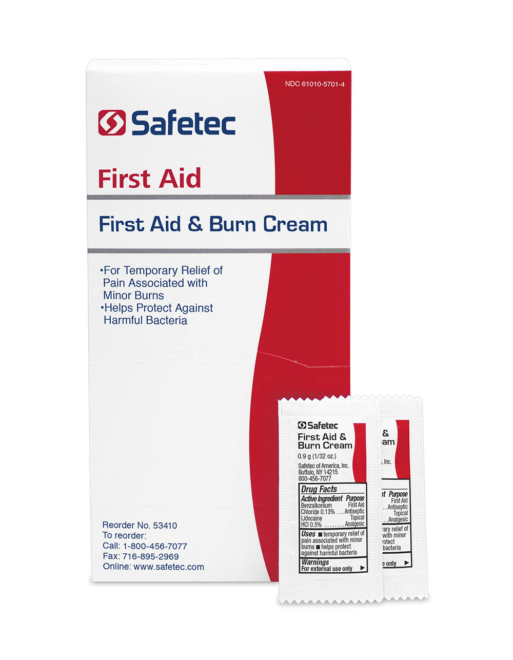 Safetec professional healthcare setup image indicating clinic-ready supplies.