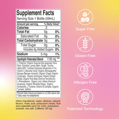 SAGA Spotlight guava bottle pour demonstrates convenient dose.