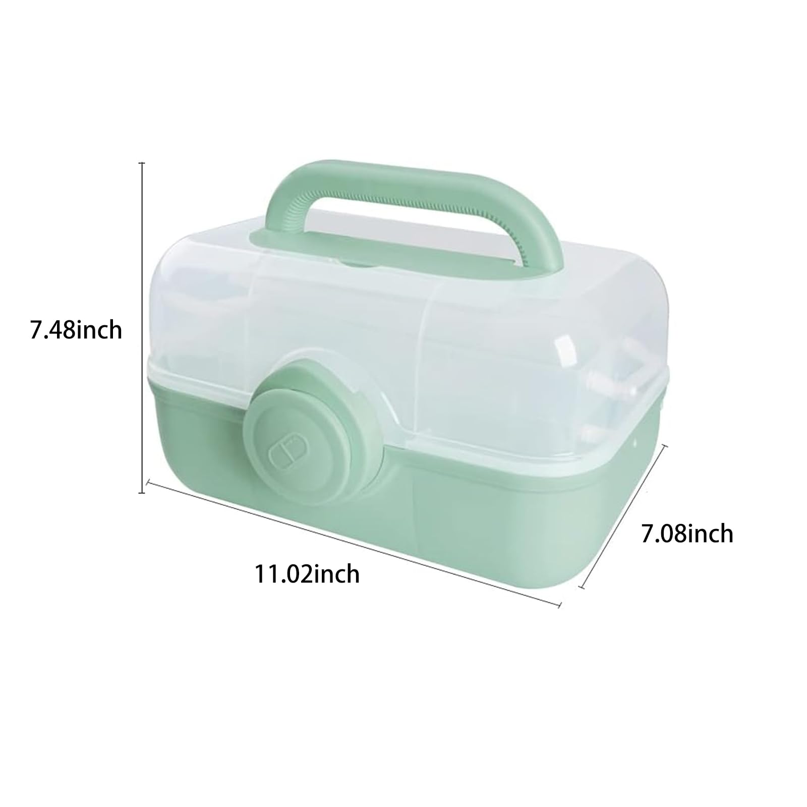 Saim removable pill case adds portable organization for medications and small items.