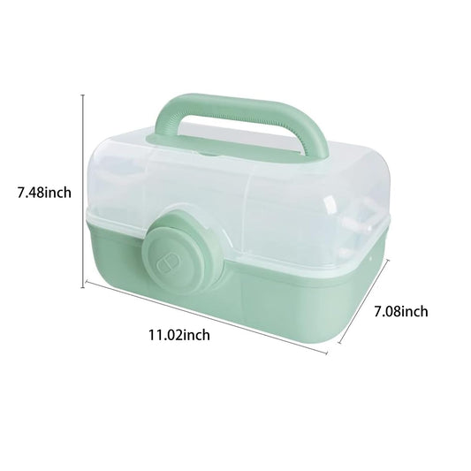 Saim removable pill case adds portable organization for medications and small items.
