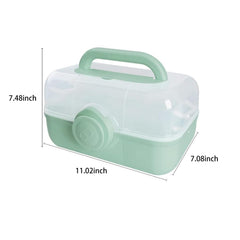 Saim removable pill case adds portable organization for medications and small items.