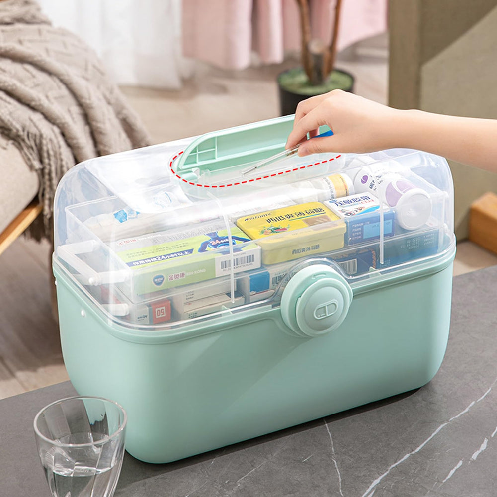 Saim thermometer case keeps temperature-check tools neatly stored.
