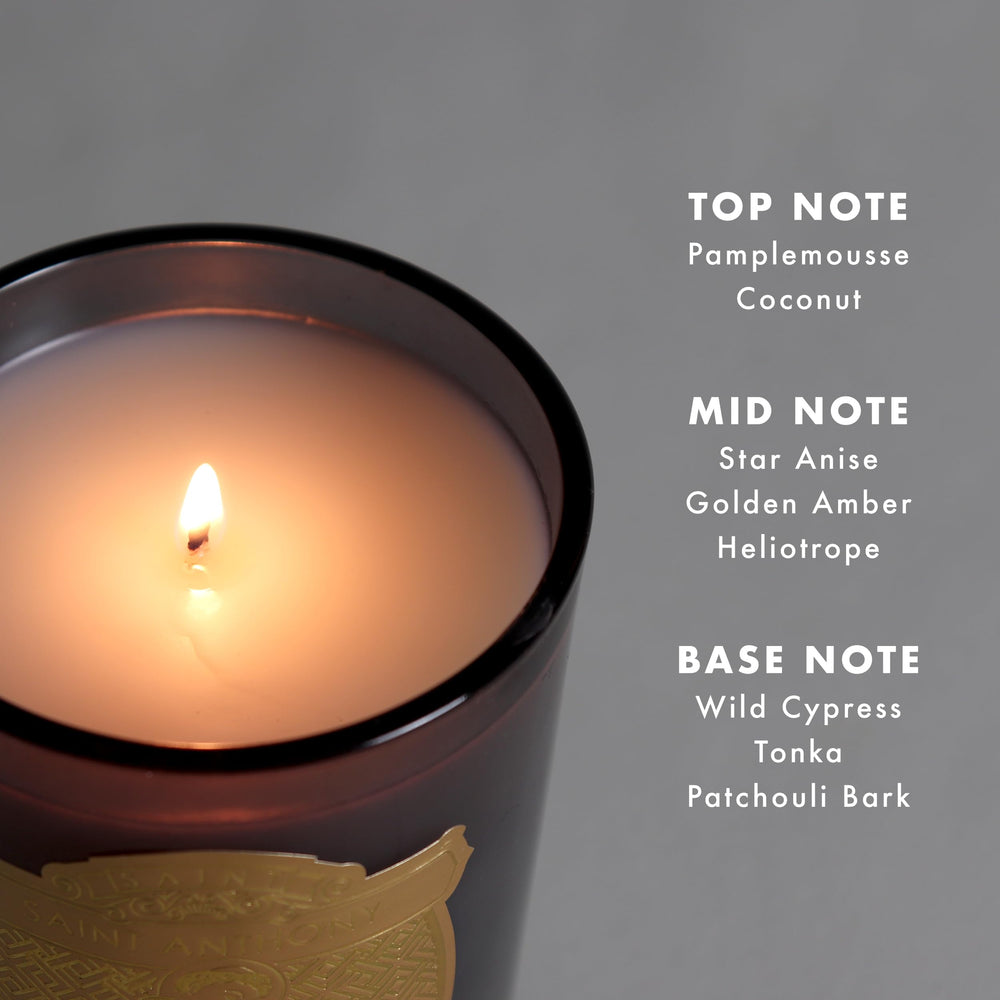 Saint Anthony candle gift-ready packaging ideal for thoughtful presents.