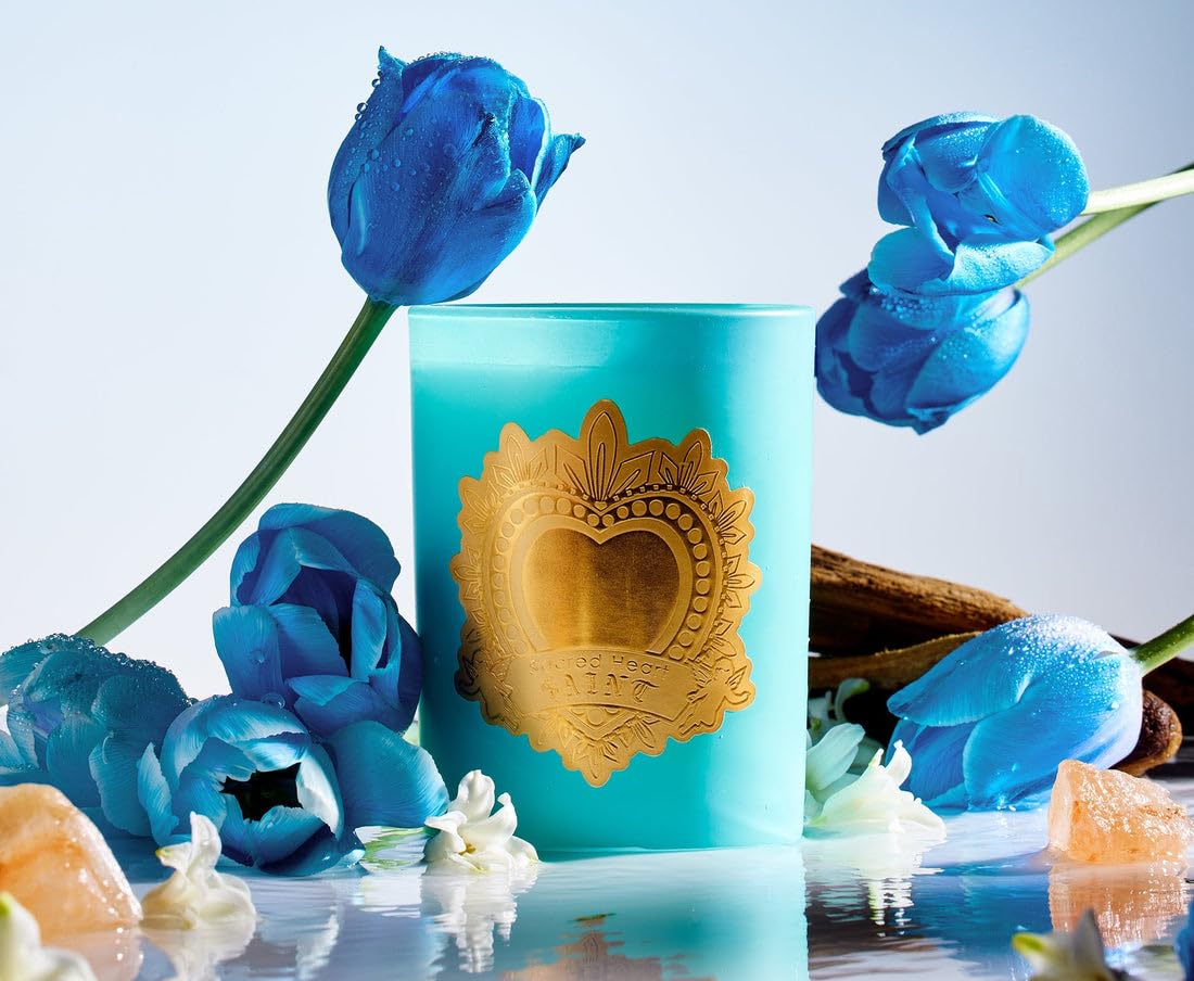 Collector Edition III blue label of Saint Ex-Voto candle.