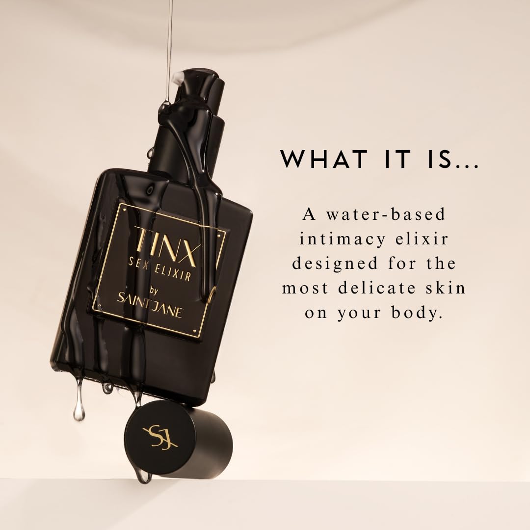 Pump dispenser of Saint Jane Tinx Elixir Intimacy Oil