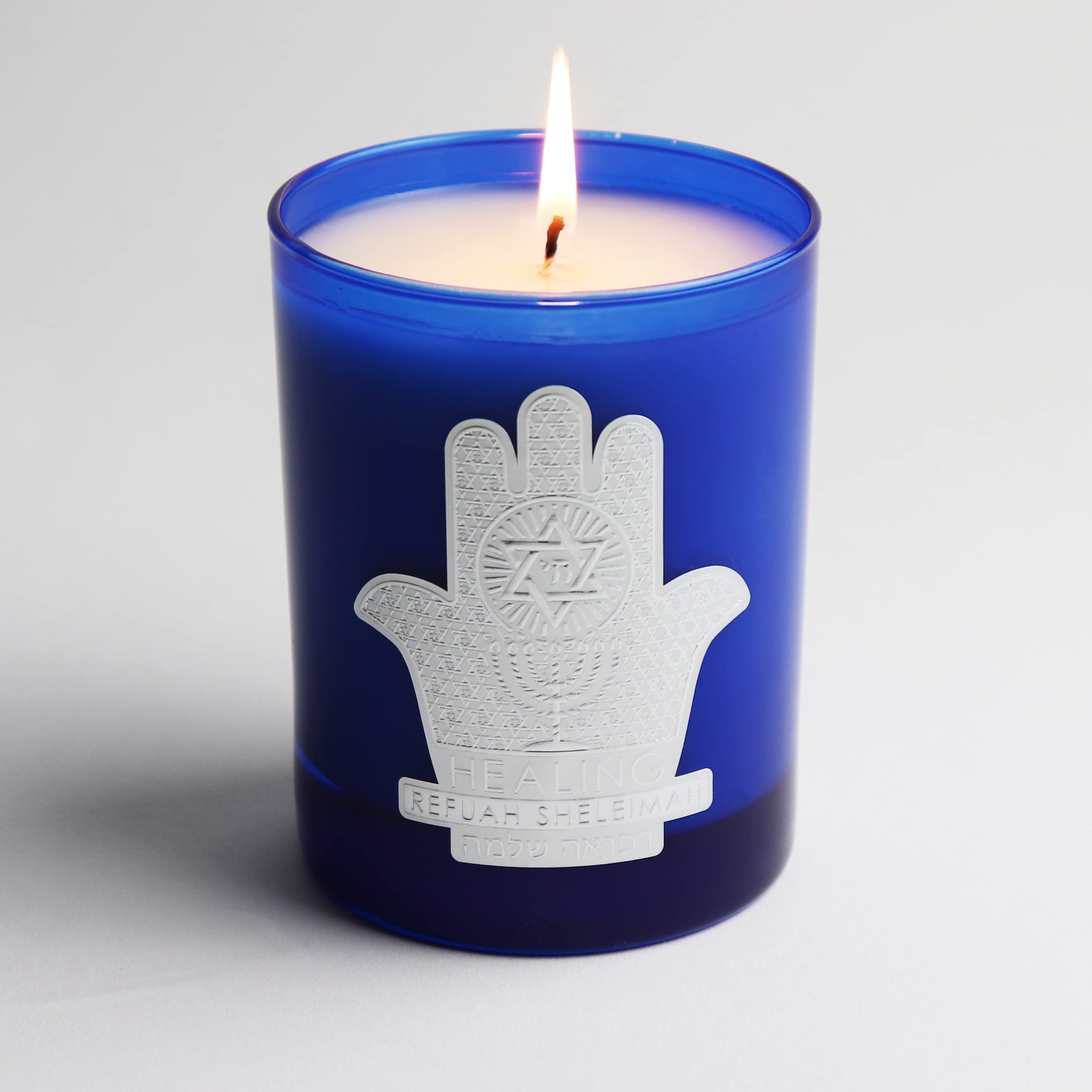 SAINT Refuah Sheleimah candle offers an 80-hour burn for extended calm evenings
