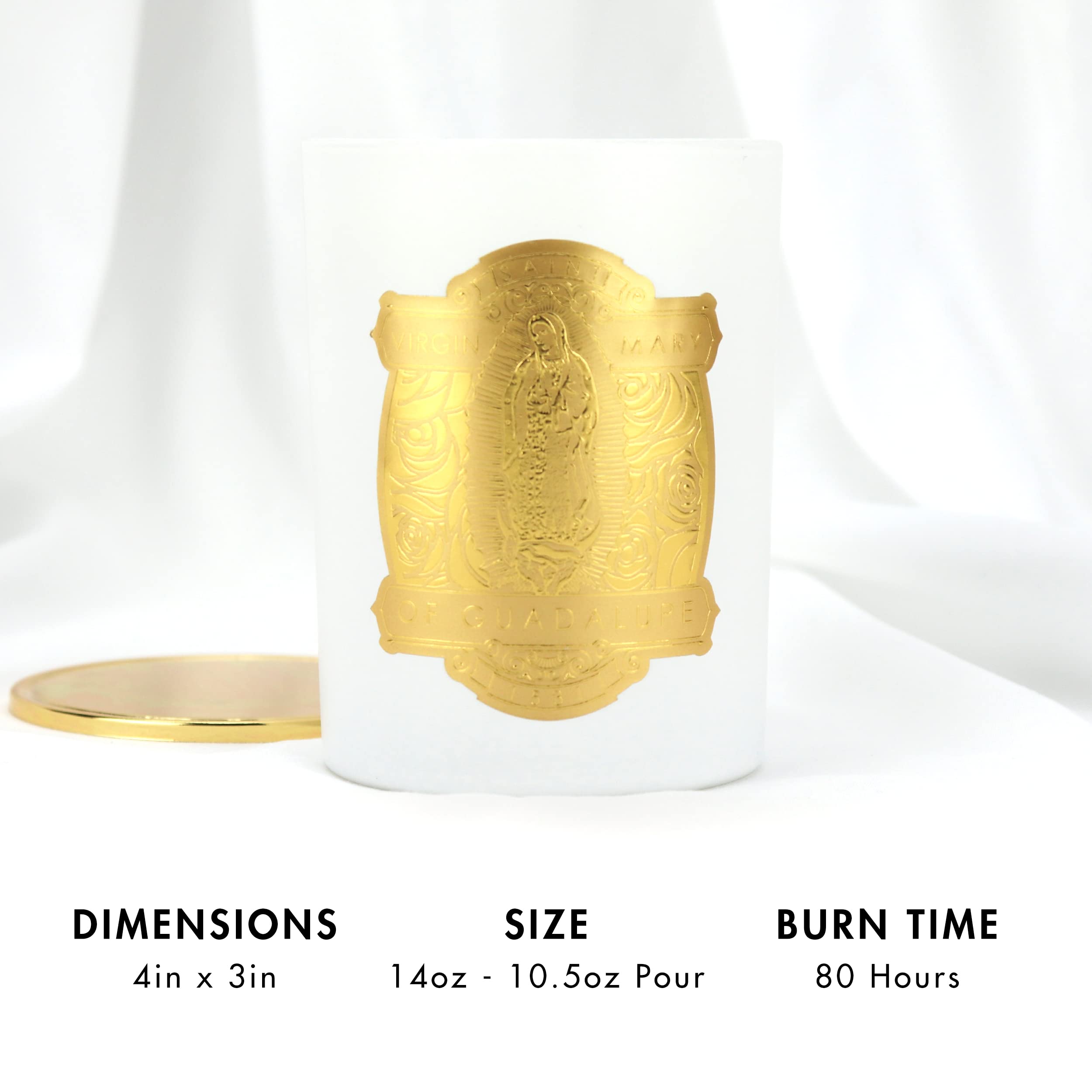 SAINT white vessel front view ideal for gifting moments