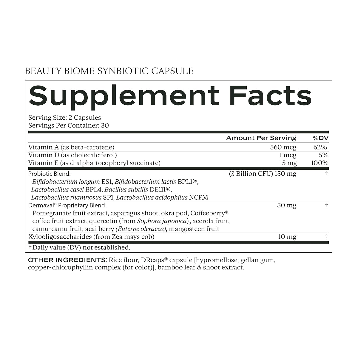SAKARA Beauty Biome dermaval-polyphenols closeup shows plant-based skin support in action.