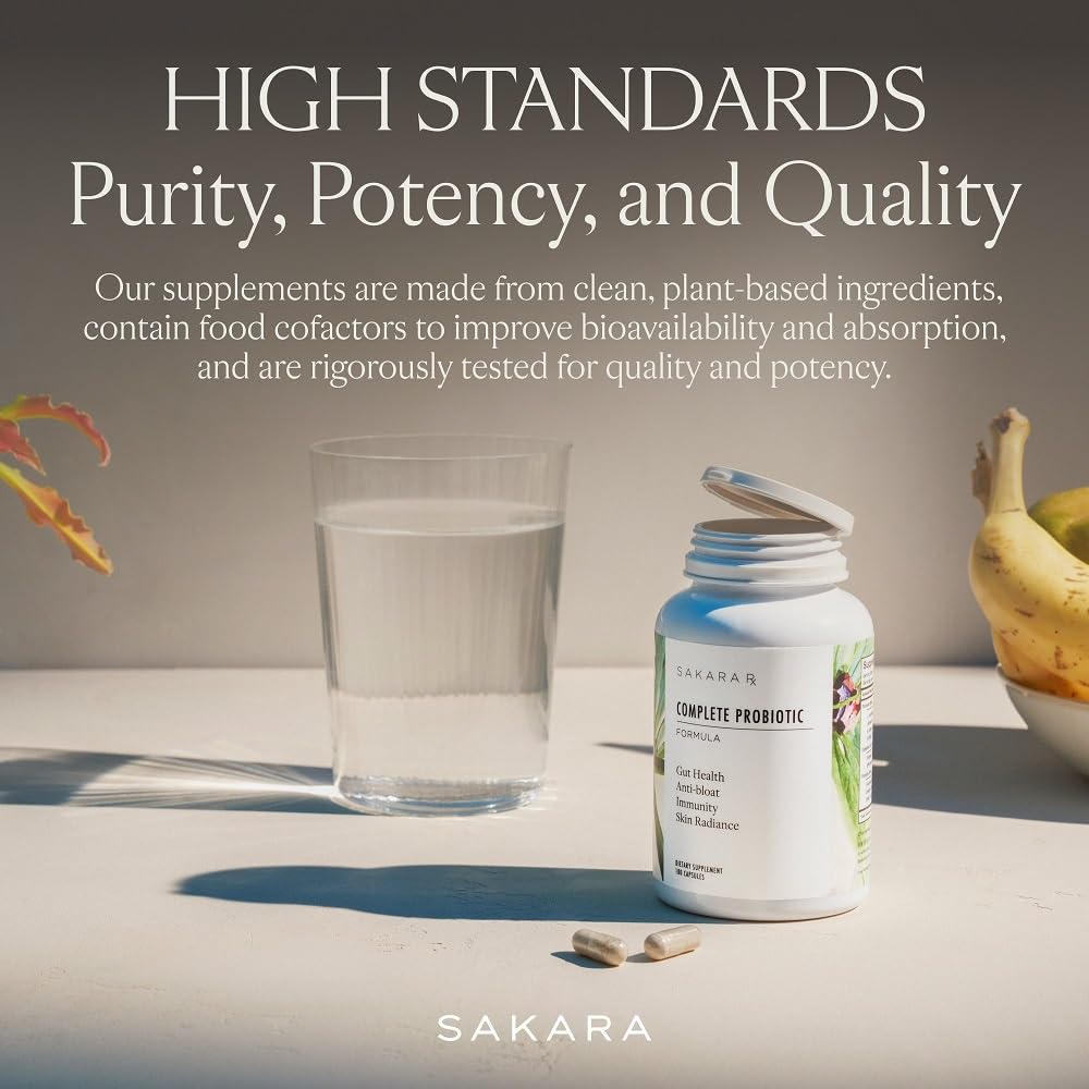 SAKARA Complete Probiotic daily routine for convenient wellness