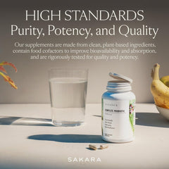 SAKARA Complete Probiotic daily routine for convenient wellness