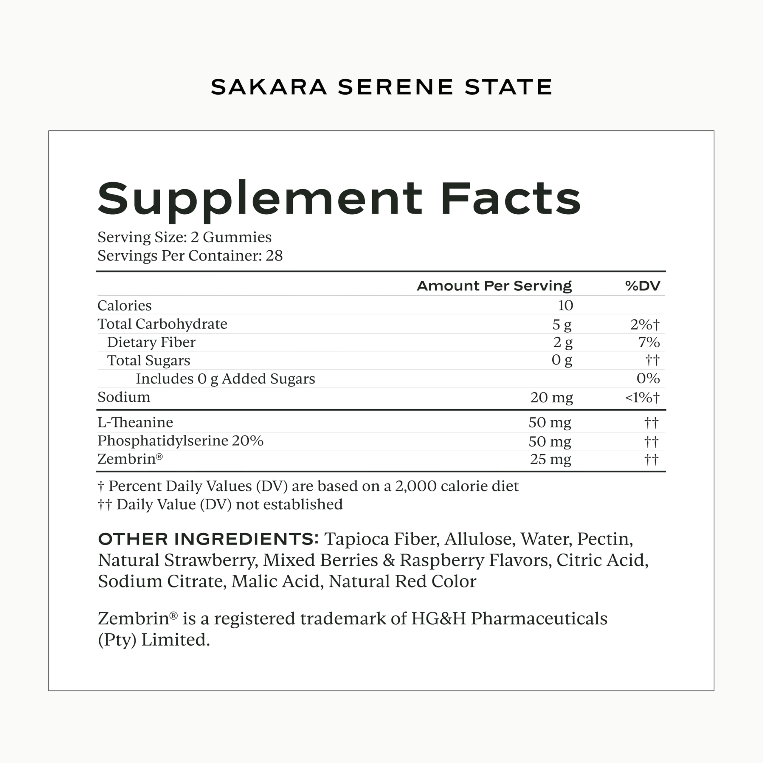 SAKARA Serene State during work to support calm focus