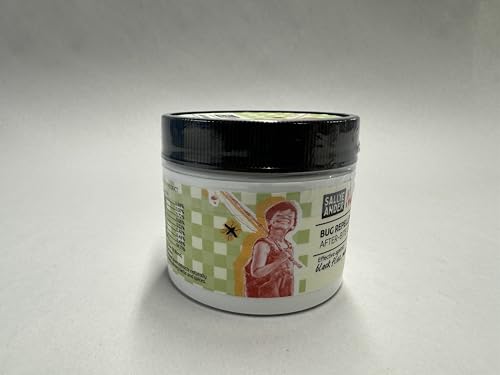 SALLYEANDER No Bite Me features mint and lemongrass for a fresh scent.