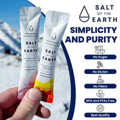 Salt of the Earth keto-friendly hydration supports busy, active days.