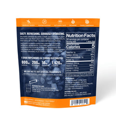 Saltivate on-the-go hydration for sweating or long days.