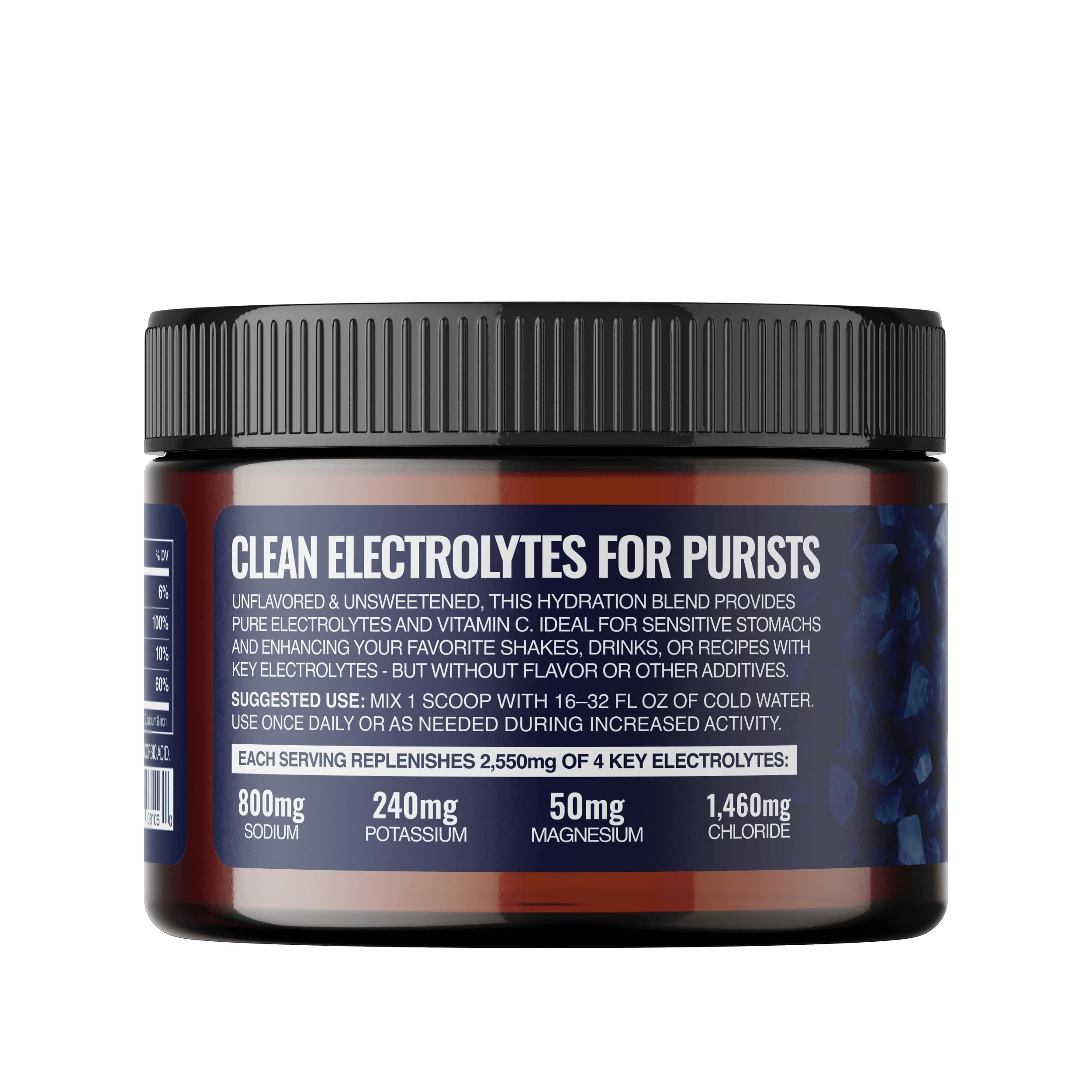 Saltivate Raw Electrolytes made in USA badge signals quality.