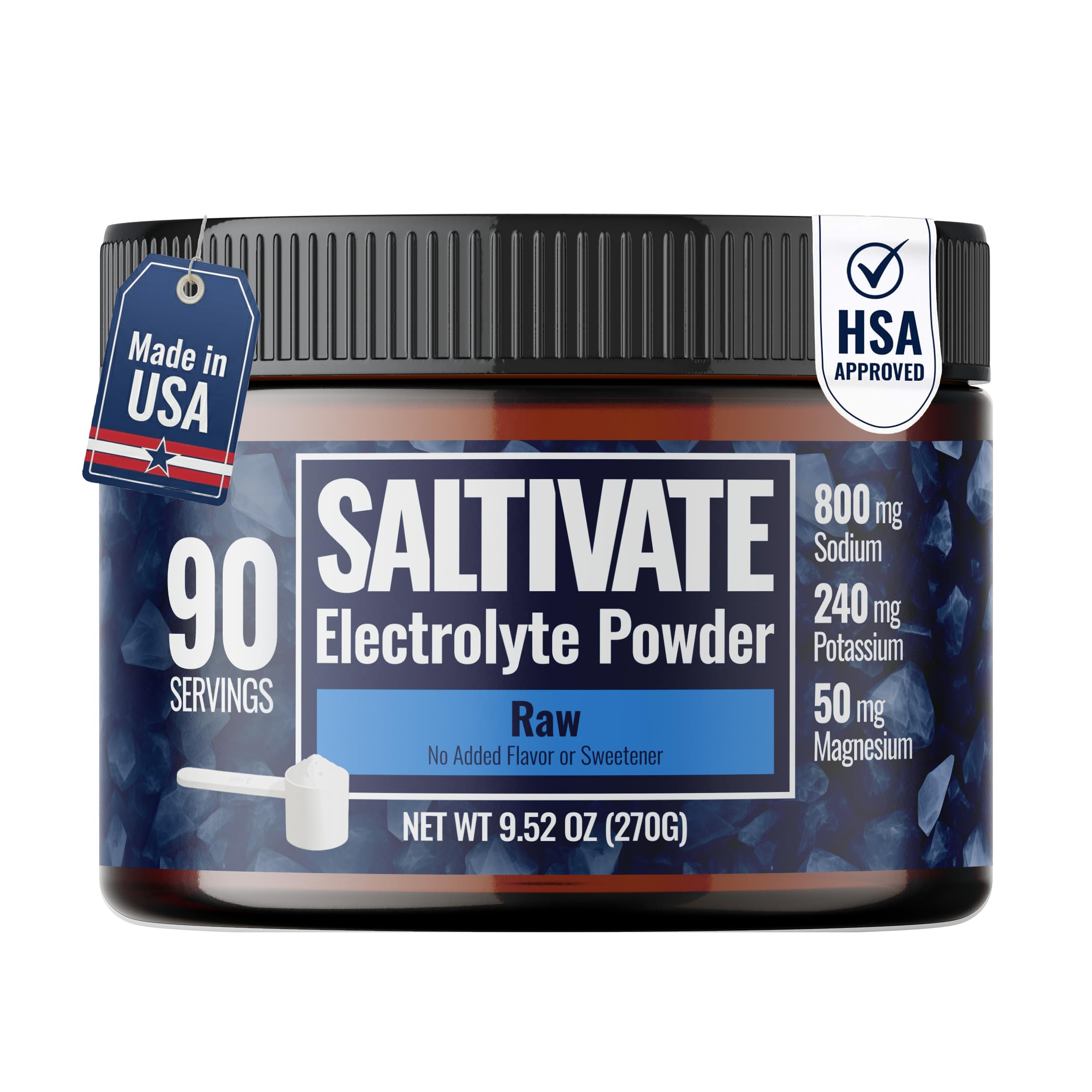 Saltivate Raw Electrolytes unflavored bottle pour supports controlled hydration.