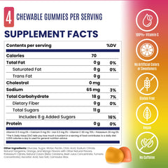 SaltStick Energy Gummies reseal pack keeps freshness and storage convenience.