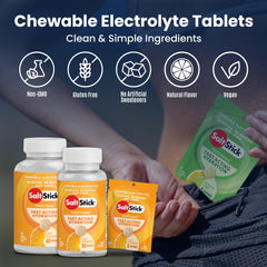 SaltStick Sport electrolytes support during training sessions and hot conditions.