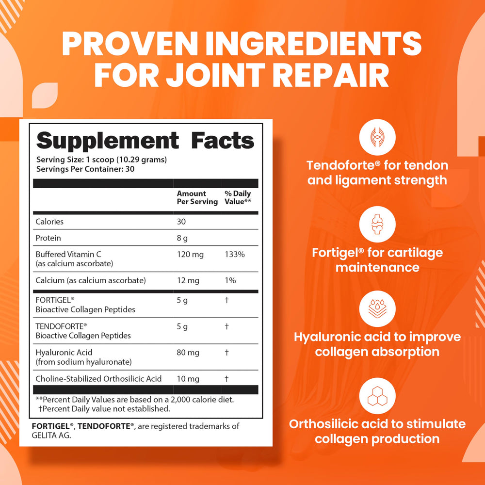 SaltWrap Collagen Synthesis powder dissolving easily in beverage for joints
