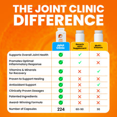 SaltWrap Joint Clinic daily dose spoon showing recommended serving