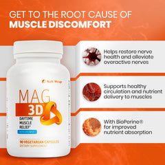 SaltWrap Mag 3D curcumin extract close up suggesting natural joint support