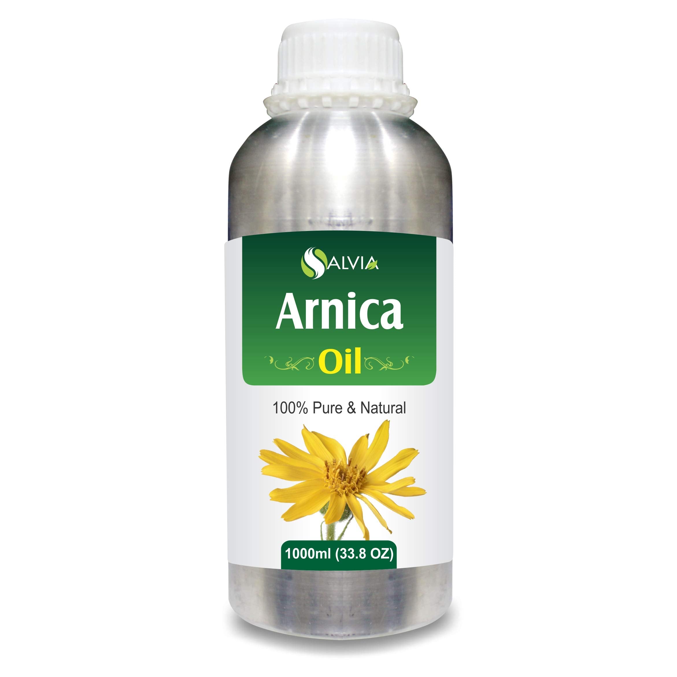 Salvia Arnica Oil bottle with label, ideal for DIY beauty blends