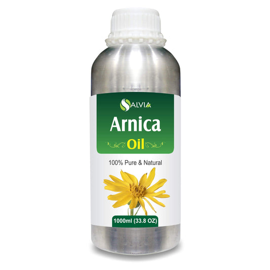 Salvia Arnica Oil bottle with label, ideal for DIY beauty blends