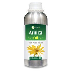 Salvia Arnica Oil bottle with label, ideal for DIY beauty blends