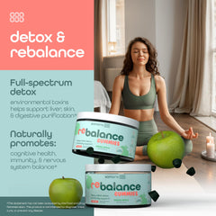 Samara 888 Zeolite Detox Adults bottle for daily gut balance and energy