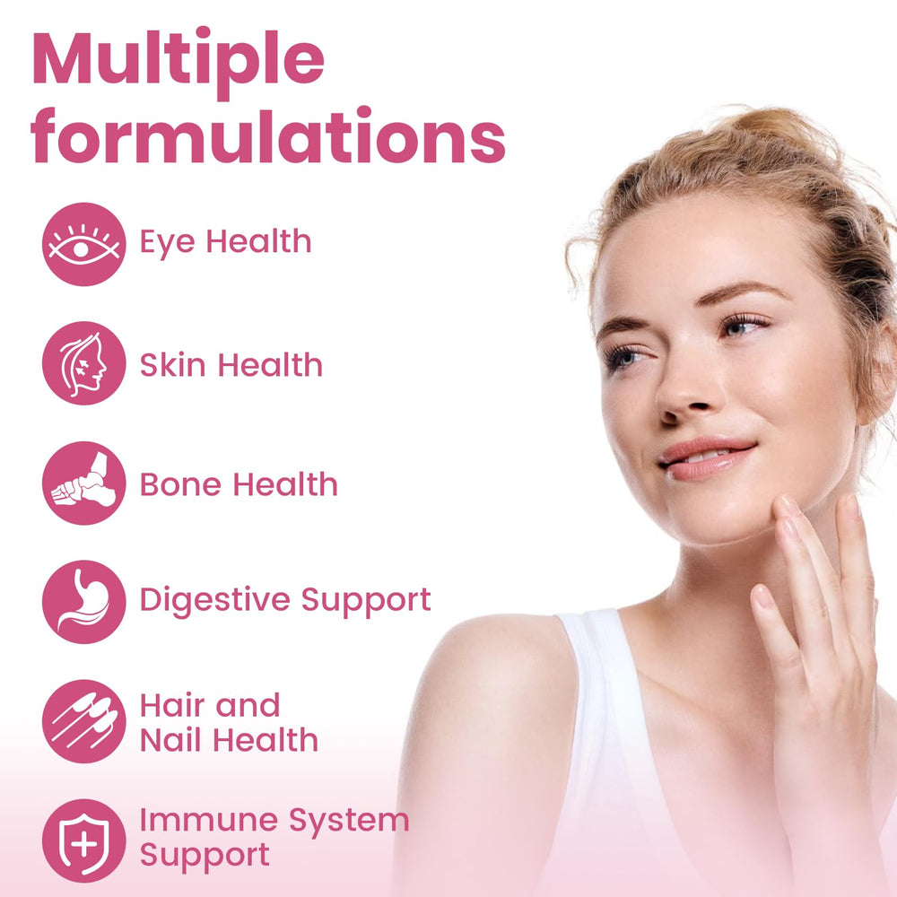 Sambugra capsules highlight iron support for women's energy and vitality.