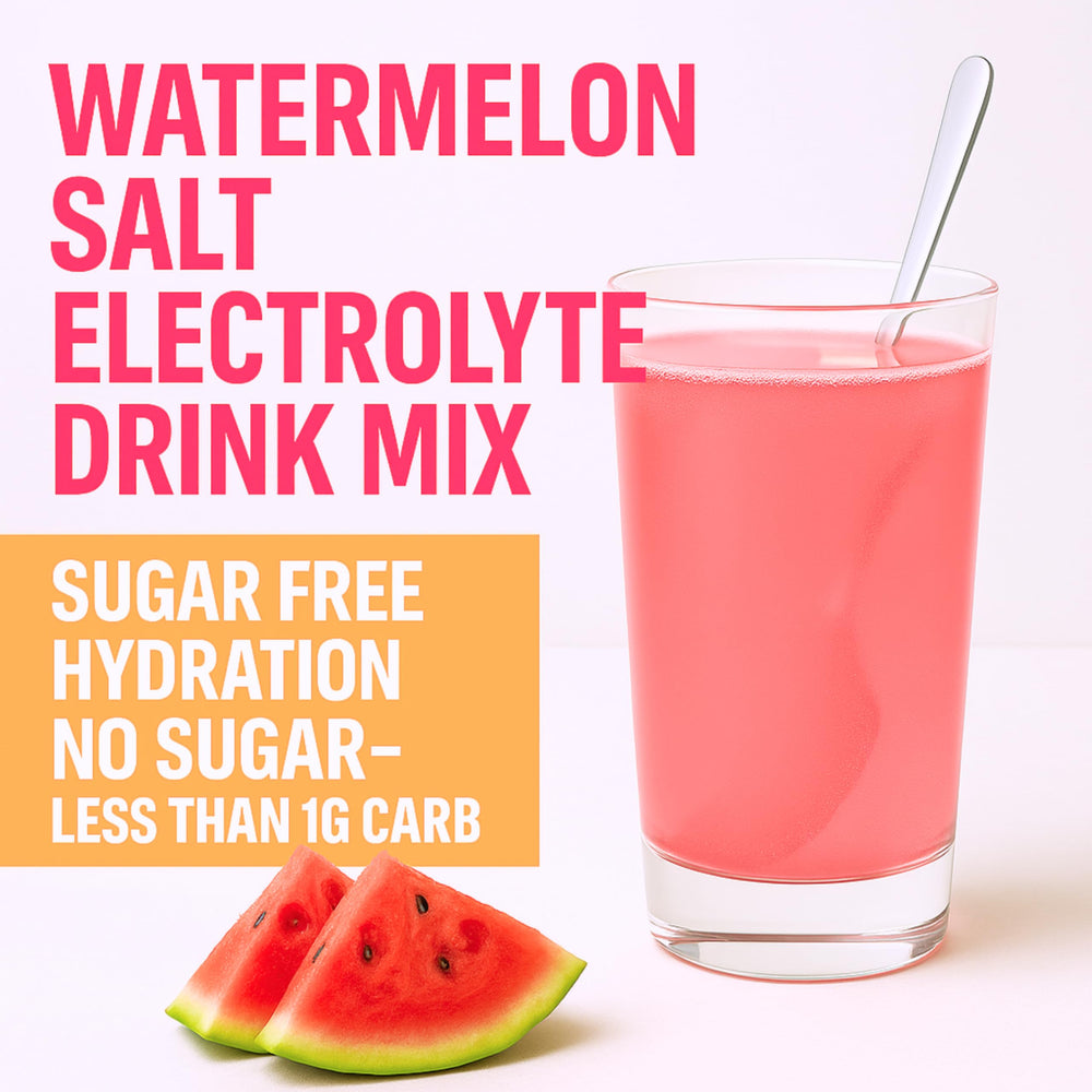 SANA-COPIA glass of water with electrolyte mix after workout.