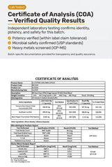 Sanare Lab product produced in USA GMP certified facility