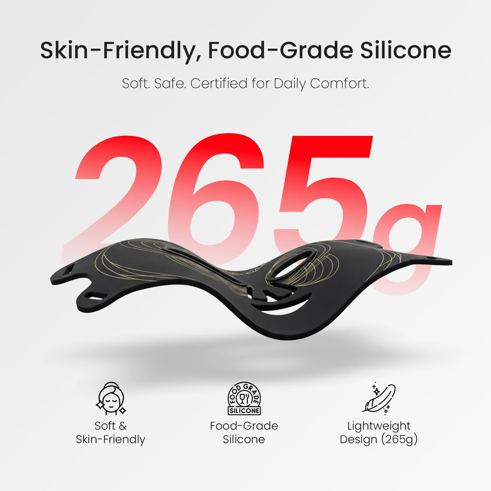 SanaTech LED mask adjustable straps fit different face shapes securely